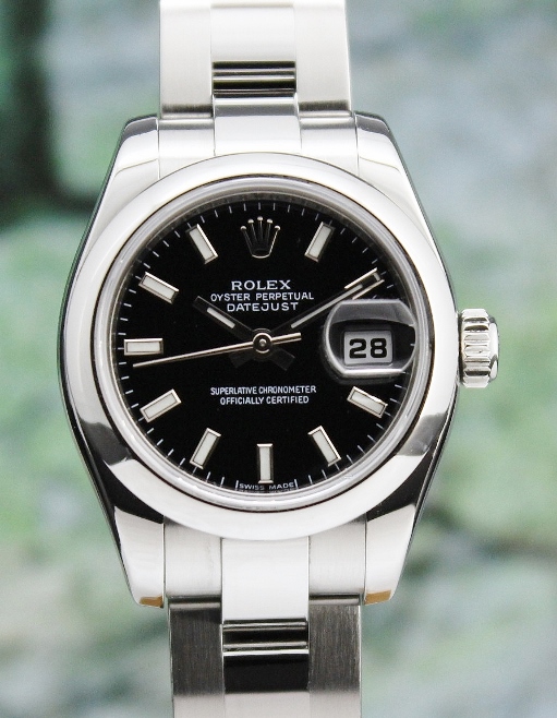 (image for) A ROLEX LADY SIZE OYSTER PERPETUAL DATEJUST - 179160